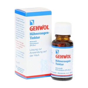 Teinture anti-cors Gehwol 15ml - Élimination rapide et efficace des cors