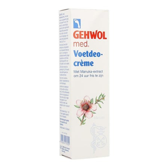 Gehwol Med Crème Déodorante pour les Pieds 75 ml