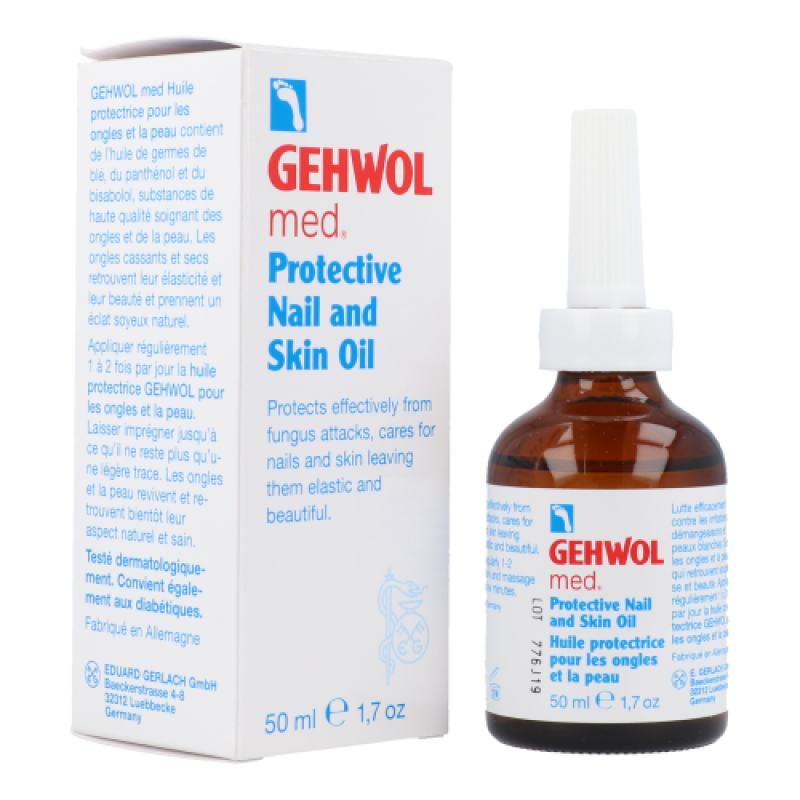 Gehwol Med Huile Protectrice pour Ongles et Peau 50 ml 