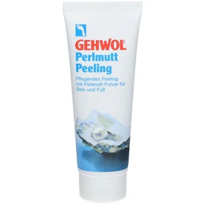 Gehwol Parelmoer Peeling 125ml – Voor zijdezachte voeten