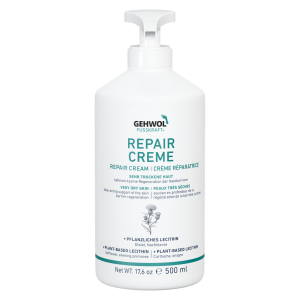 Gehwol Fusskraft Repair Crème 500ml voor salon en thuisgebruik