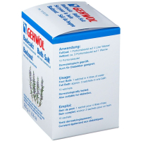 Sel de bain Gehwol Romarin – 10 sachets de 25 g – Pieds fatigués