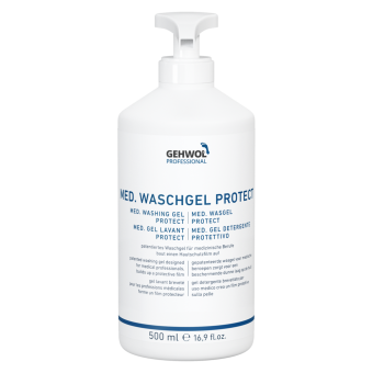 Gehwol Waschgel Protect 500ml – gel lavant doux professionnel