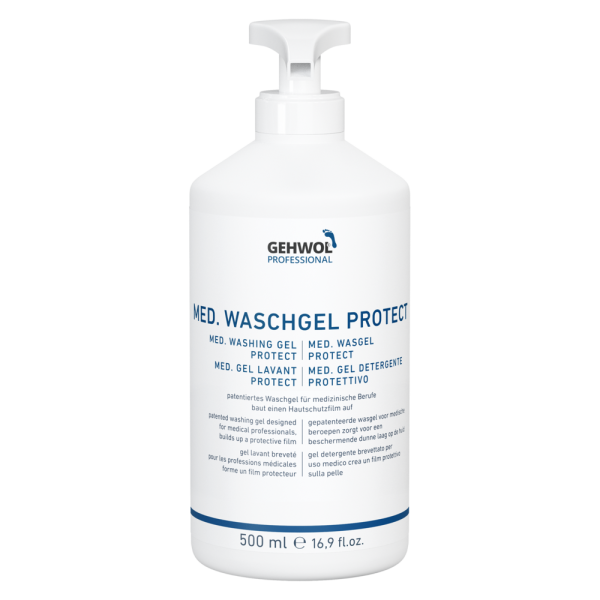 Gehwol Waschgel Protect 500ml – zachte professionele handreiniging