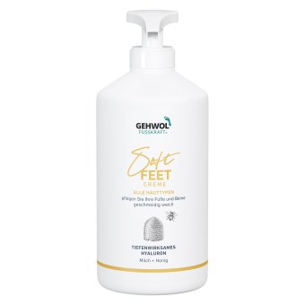 Gehwol Fusskraft Soft Feet Crème 500 ml: zijdezachte voeten & Benen 