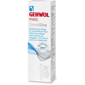 Gehwol Med Sensitive pour pieds et mains - 75 ml 