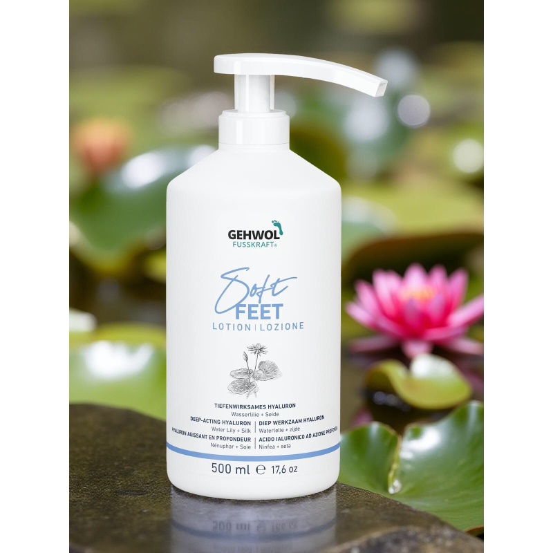 Gehwol Fusskraft Soft Feet Lotion 500 ml - Zijdezachte voeten en benen