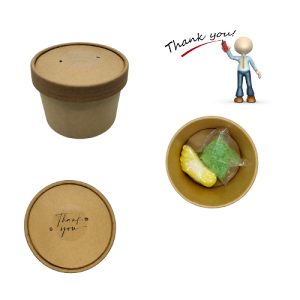 Geschenkdoosje: geel zeepvoetje & voetbadzout – salonbedankje