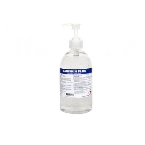 Alcoholgel 70% 500 ml - ManiSKin plus - Reymerink