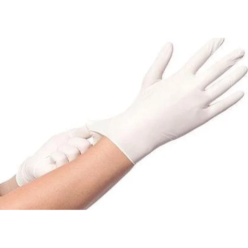 Handschoenen Nitril - poedervrij - Wit - Small 