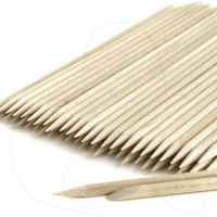 Woodsticks 17,8 cm – 100 stuks | Voor nagelriemen & gelresten