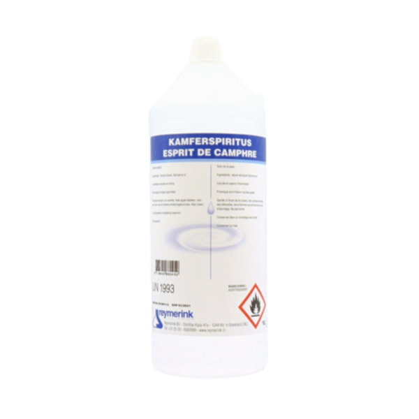 Kamferspiritus Wintertenen en Zweetvoeten 10% 1liter