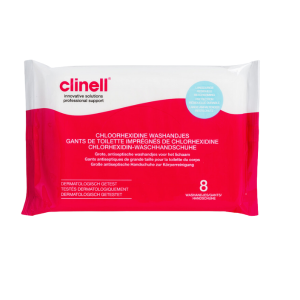 Clinell Chloorhexidine washandjes (8 stuks)