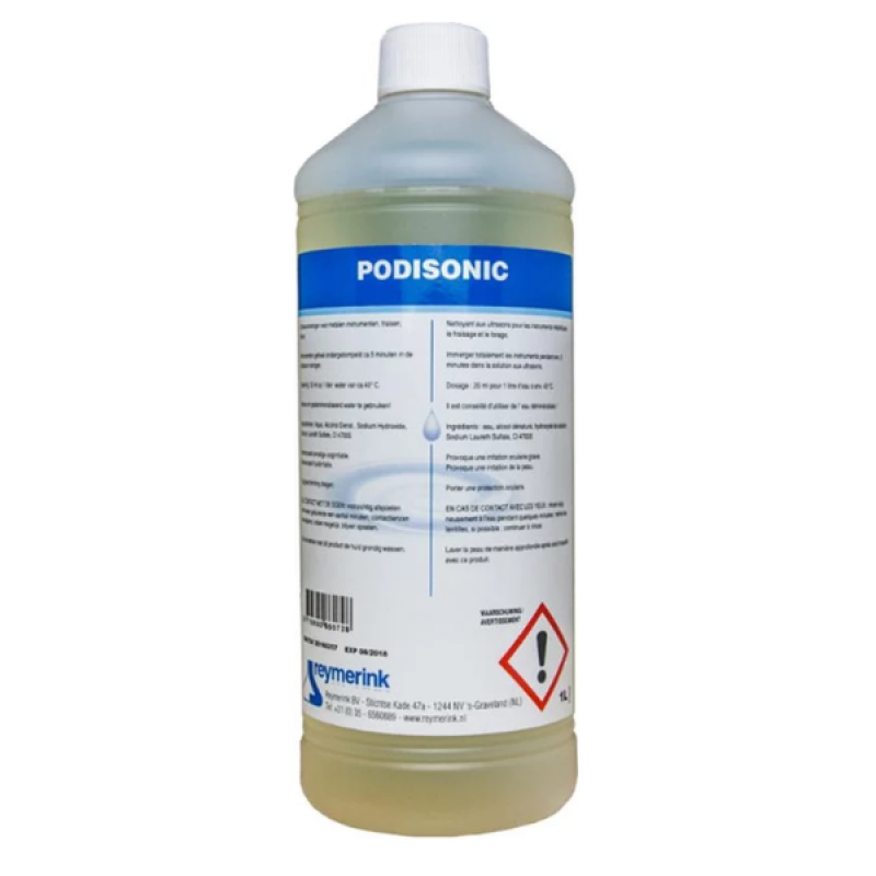 Podisonic Reymerink - Krachtige Ultrasoon reiniger 1l