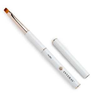 Inveray #6 Flat Gel Brush – Plat gelpenseel met beschermdop