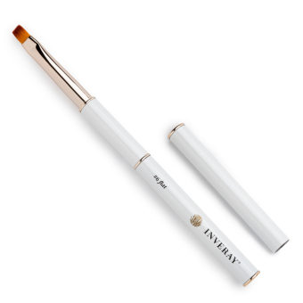Inveray #6 Flat Gel Brush – Plat gelpenseel met beschermdop