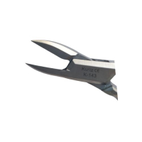 Hoektang - 15 mm - 13 cm - gebogen handvat - Johann Kurtz 