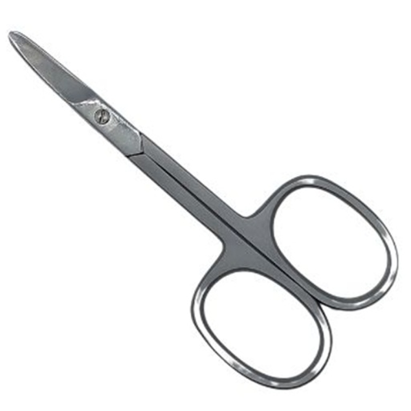 Ciseaux pédicure 9 cm – mat – bouts ronds – lames droites