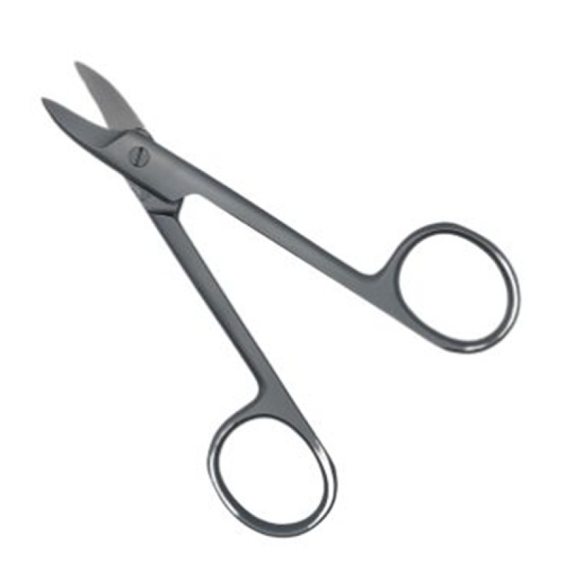 Ciseaux à ongles 11 cm – mat – lames droites – acier inox