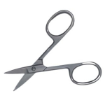 Professioneel nagelschaartje mat 9 cm – gebogen top