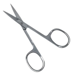 Nagelschaar 9 cm – sterk gekromde top – mat RVS – rechte benen