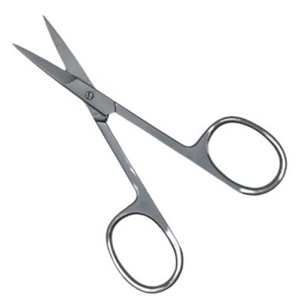 Nagelschaar 9 cm – sterk gekromde top – mat RVS – rechte benen