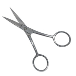 RVS Precisieschaar Mat – 10,5 cm met scherpe punt