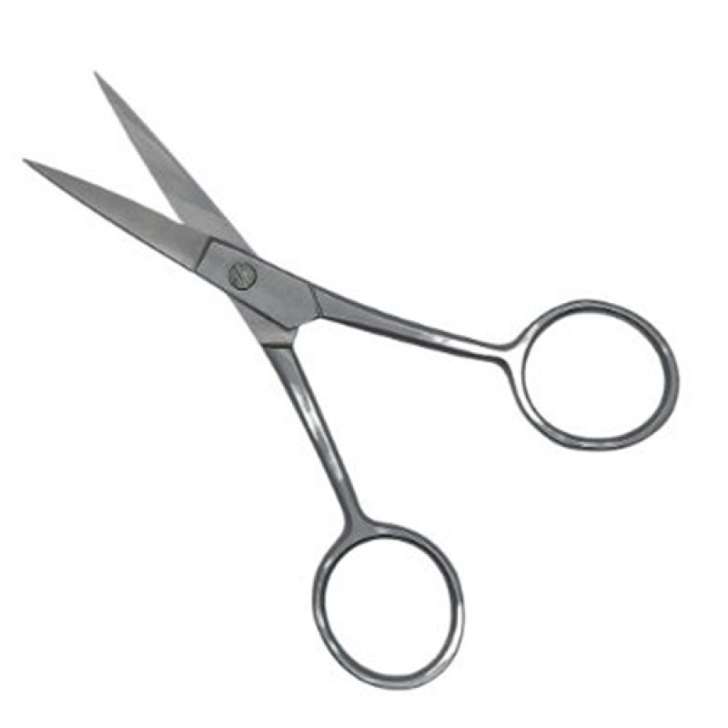 Ciseaux de précision inox mat – Pointe fine – 10,5 cm