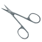 Professionele pedicureschaar met spitse punt - 9.5 cm satijn