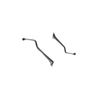 Excavator/Tamponeerhaak 15,5 cm met afgeronde uiteinden 2.4 mm