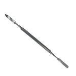 Spatule inox 16 cm – Double embout pointu et arrondi