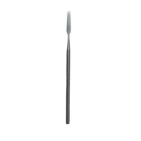 Spatule Inox 16 cm – Manche Strié et Extrémité Arrondie