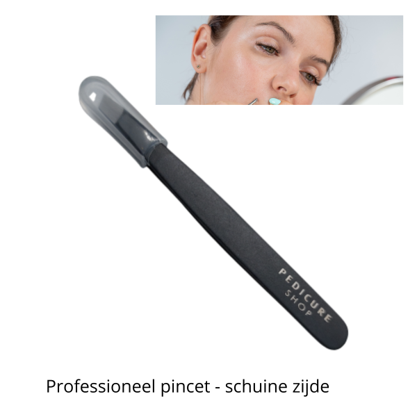 Precisie Epileerpincet 9,5 cm – Schuine Punt & Geschenktip
