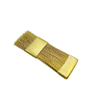 Freesreiniger waaiervorm koper – Duurzaam schuifmodel herbruikbaar