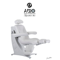 Aero+ fauteuil de soin électrique blanc – pédicure ergonomique