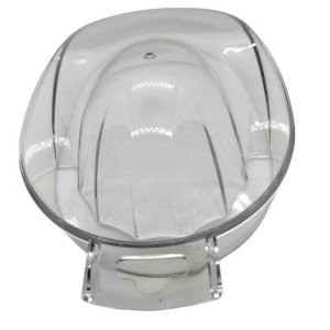 Doorzichtig manicure handbad – ergonomisch weekbakje, 5 vingers