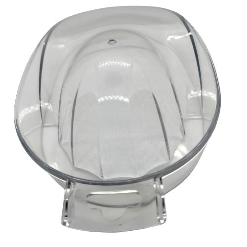 Doorzichtig manicure handbad – ergonomisch weekbakje, 5 vingers