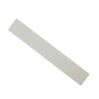 Lime à ongles square blanche 100/180 – 18×2,8 cm, confort