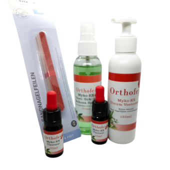 Orthofex Myko Ex Cure onychomycose des ongles – Set pro complet