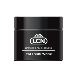 LCN FM-Pearl White 15 ml – French gel, vaste consistentie, LED/UV