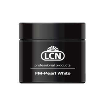 LCN FM-Pearl White 15 ml – gel French ferme LED/UV sans acide
