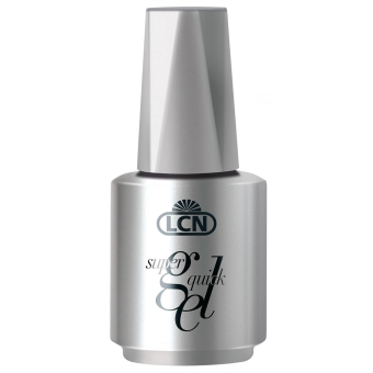 LCN Super Gel Quick Pedi Clear 10 ml – hecht, bouwt & sealt snel