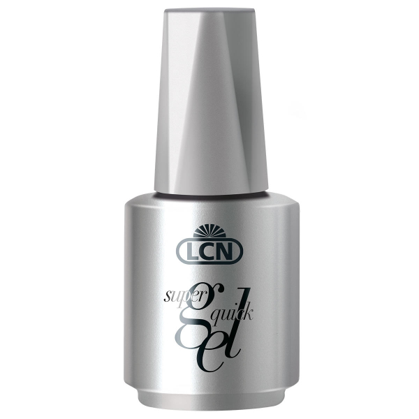 LCN Super Gel Quick Pedi Clear 10 ml – hecht, bouwt & sealt snel