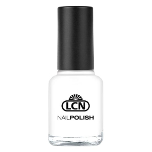 LCN Nagellak White 8 ml – long lasting, vegan & 10-free ademend