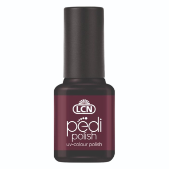 LCN Pedi Polish Seduction In Black Cherry 8ml – Vegan, TPO-vrij