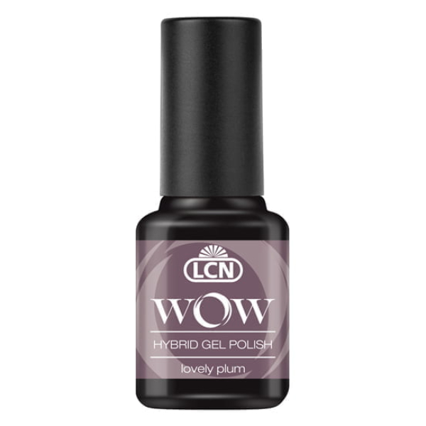 LCN WOW Hybrid Gel Polish – Lovely Plum 8ml | Gel-look zonder lamp