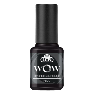 LCN WOW Hybrid Gel Polish – Black 8ml | Gel-look zonder lamp