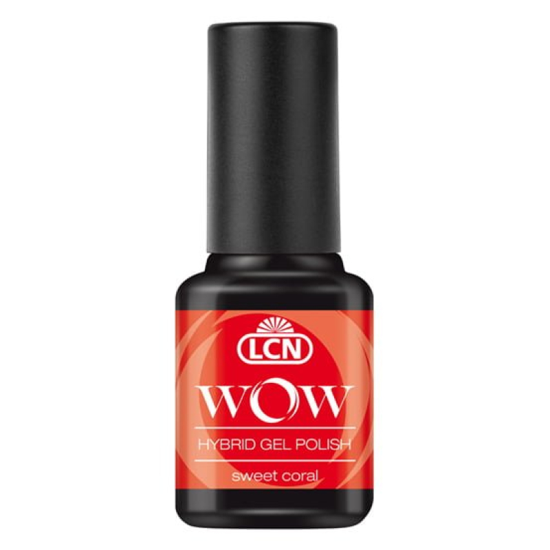 LCN WOW Hybrid Gel Polish – Sweet Coral 8ml | Gel-look sans lampe