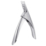 Professionele tipknipper zilver – 12 cm nageltip cutter