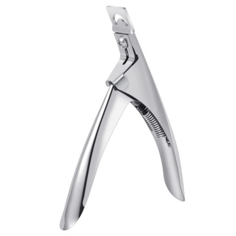 Professionele tipknipper zilver – 12 cm nageltip cutter
